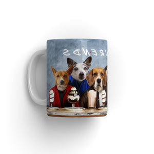 4 Furends: Custom Pet Coffee Mug - Paw & Glory - Dog Portraits - Pet Portraits