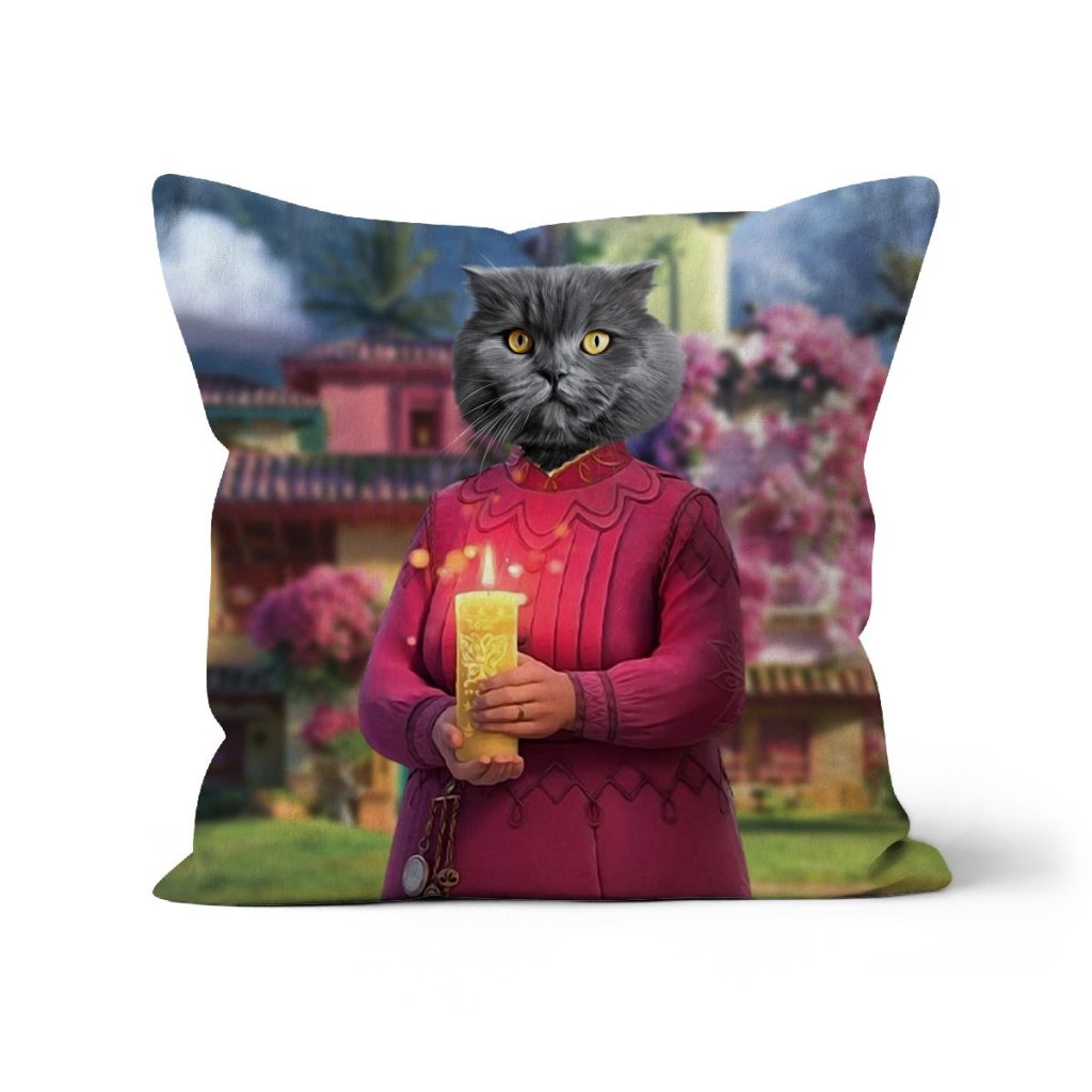 Abuela (Encanto Inspired): Custom Pet Pillow - Paw & Glory - Dog Portraits - Pet Portraits