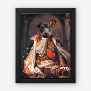 Add a Frame to Your Canvas - Paw & Glory - Dog Portraits - Pet Portraits