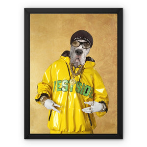 Ali G: Custom Pet Canvas - Paw & Glory - Dog Portraits - Pet Portraits