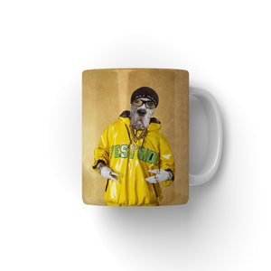 Ali G: Custom Pet Coffee Mug - Paw & Glory - Dog Portraits - Pet Portraits