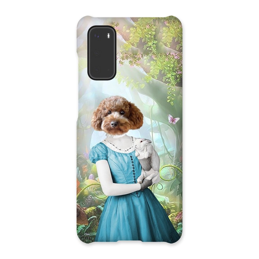 Alice in Wonderland: Custom Pet Phone Case - Paw & Glory - Dog Portraits - Pet Portraits