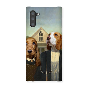 American Gothic: Custom Pet Phone Case - Paw & Glory - Dog Portraits - Pet Portraits