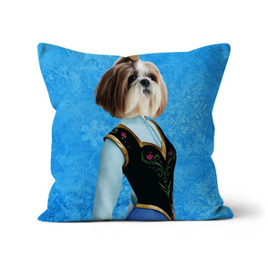 Ana (Frozen Inspired): Custom Pet Pillow - Paw & Glory - Dog Portraits - Pet Portraits