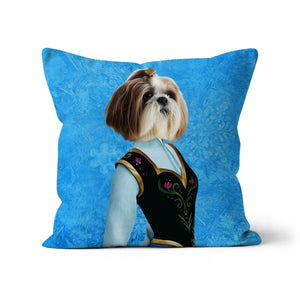 Ana (Frozen Inspired): Custom Pet Pillow - Paw & Glory - Dog Portraits - Pet Portraits