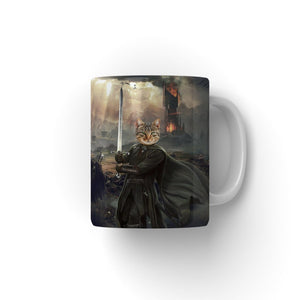 Aragon (Lord Of The Rings Inspired): Custom Pet Coffee Mug - Paw & Glory - Dog Portraits - Pet Portraits