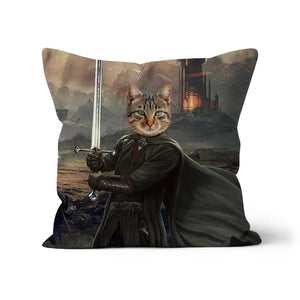 Aragon (Lord Of The Rings Inspired): Custom Pet Pillow - Paw & Glory - Dog Portraits - Pet Portraits