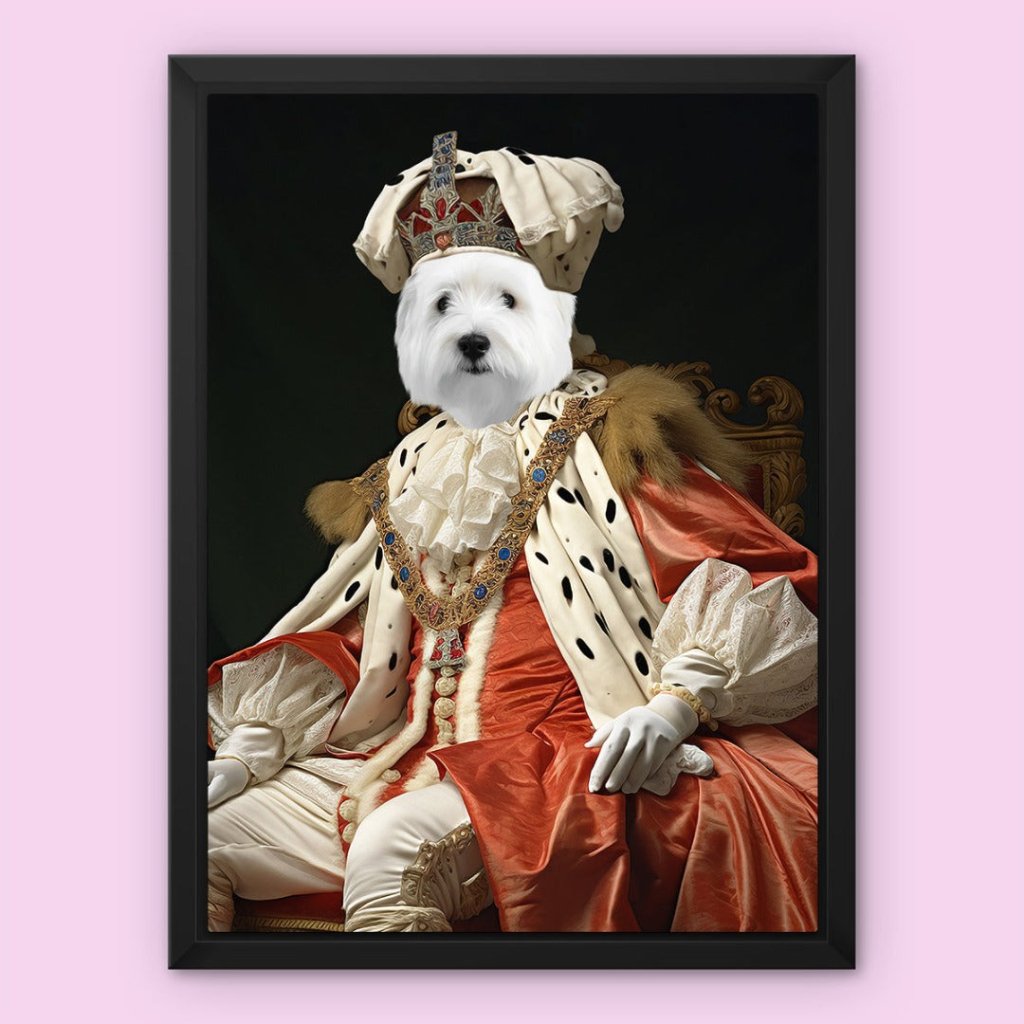 Archbishop: Custom Pet Canvas - Paw & Glory - Dog Portraits - Pet Portraits