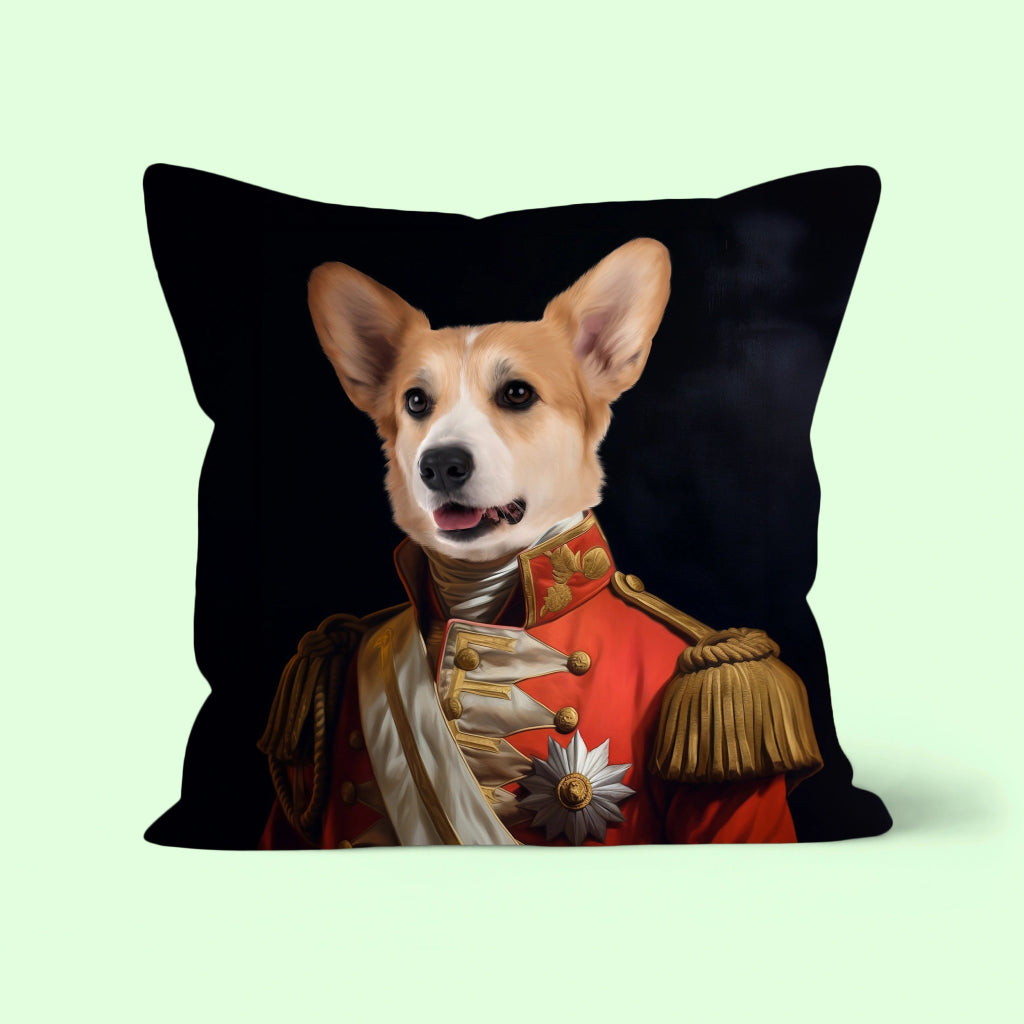 Archduke: Custom Pet Pillow - Paw & Glory - Dog Portraits - Pet Portraits