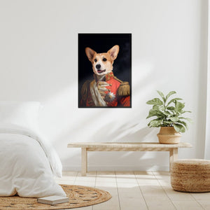 Archduke: Custom Pet Portrait - Paw & Glory - Dog Portraits - Pet Portraits