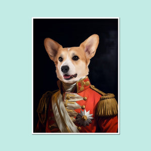 Archduke: Custom Pet Poster - Paw & Glory - Dog Portraits - Pet Portraits