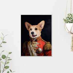 Archduke: Custom Pet Poster - Paw & Glory - Dog Portraits - Pet Portraits