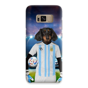 Argentina Football Team (FIFA 2022): Custom Pet Phone Case - Paw & Glory - Dog Portraits - Pet Portraits