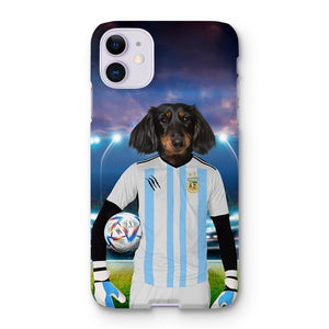 Argentina Football Team (FIFA 2022): Custom Pet Phone Case - Paw & Glory - Dog Portraits - Pet Portraits