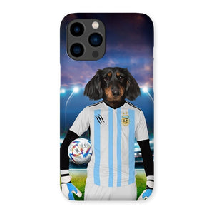 Argentina Football Team (FIFA 2022): Custom Pet Phone Case - Paw & Glory - Dog Portraits - Pet Portraits