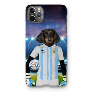 Argentina Football Team (FIFA 2022): Custom Pet Phone Case - Paw & Glory - Dog Portraits - Pet Portraits