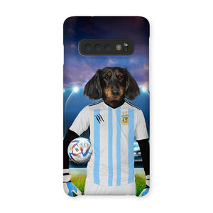 Argentina Football Team (FIFA 2022): Custom Pet Phone Case - Paw & Glory - Dog Portraits - Pet Portraits