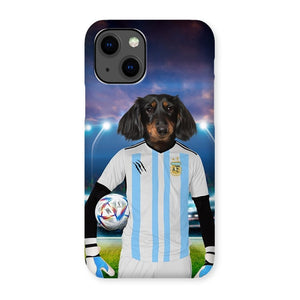 Argentina Football Team (FIFA 2022): Custom Pet Phone Case - Paw & Glory - Dog Portraits - Pet Portraits