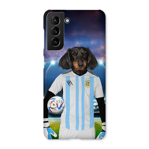 Argentina Football Team (FIFA 2022): Custom Pet Phone Case - Paw & Glory - Dog Portraits - Pet Portraits