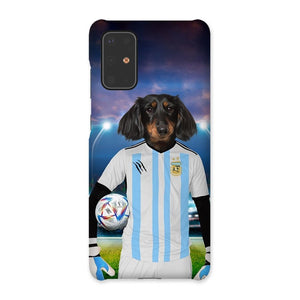 Argentina Football Team (FIFA 2022): Custom Pet Phone Case - Paw & Glory - Dog Portraits - Pet Portraits