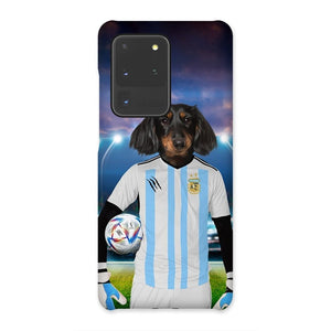 Argentina Football Team (FIFA 2022): Custom Pet Phone Case - Paw & Glory - Dog Portraits - Pet Portraits