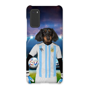 Argentina Football Team (FIFA 2022): Custom Pet Phone Case - Paw & Glory - Dog Portraits - Pet Portraits