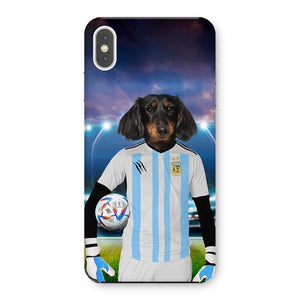 Argentina Football Team (FIFA 2022): Custom Pet Phone Case - Paw & Glory - Dog Portraits - Pet Portraits