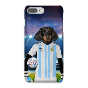 Argentina Football Team (FIFA 2022): Custom Pet Phone Case - Paw & Glory - Dog Portraits - Pet Portraits