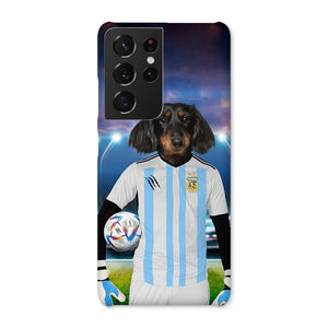 Argentina Football Team (FIFA 2022): Custom Pet Phone Case - Paw & Glory - Dog Portraits - Pet Portraits