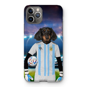 Argentina Football Team (FIFA 2022): Custom Pet Phone Case - Paw & Glory - Dog Portraits - Pet Portraits