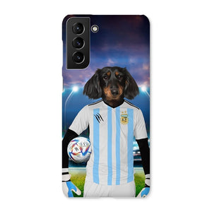 Argentina Football Team (FIFA 2022): Custom Pet Phone Case - Paw & Glory - Dog Portraits - Pet Portraits