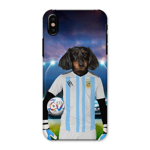 Argentina Football Team (FIFA 2022): Custom Pet Phone Case - Paw & Glory - Dog Portraits - Pet Portraits