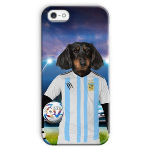 Argentina Football Team (FIFA 2022): Custom Pet Phone Case - Paw & Glory - Dog Portraits - Pet Portraits