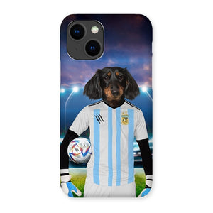 Argentina Football Team (FIFA 2022): Custom Pet Phone Case - Paw & Glory - Dog Portraits - Pet Portraits