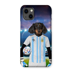 Argentina Football Team (FIFA 2022): Custom Pet Phone Case - Paw & Glory - Dog Portraits - Pet Portraits