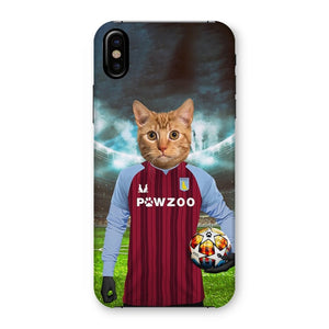 Aston Pawla Football Club: Custom Pet Phone Case - Paw & Glory - Dog Portraits - Pet Portraits