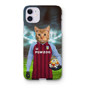 Aston Pawla Football Club: Custom Pet Phone Case - Paw & Glory - Dog Portraits - Pet Portraits