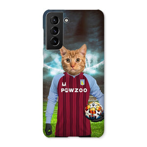 Aston Pawla Football Club: Custom Pet Phone Case - Paw & Glory - Dog Portraits - Pet Portraits