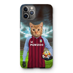 Aston Pawla Football Club: Custom Pet Phone Case - Paw & Glory - Dog Portraits - Pet Portraits