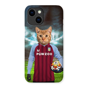 Aston Pawla Football Club: Custom Pet Phone Case - Paw & Glory - Dog Portraits - Pet Portraits