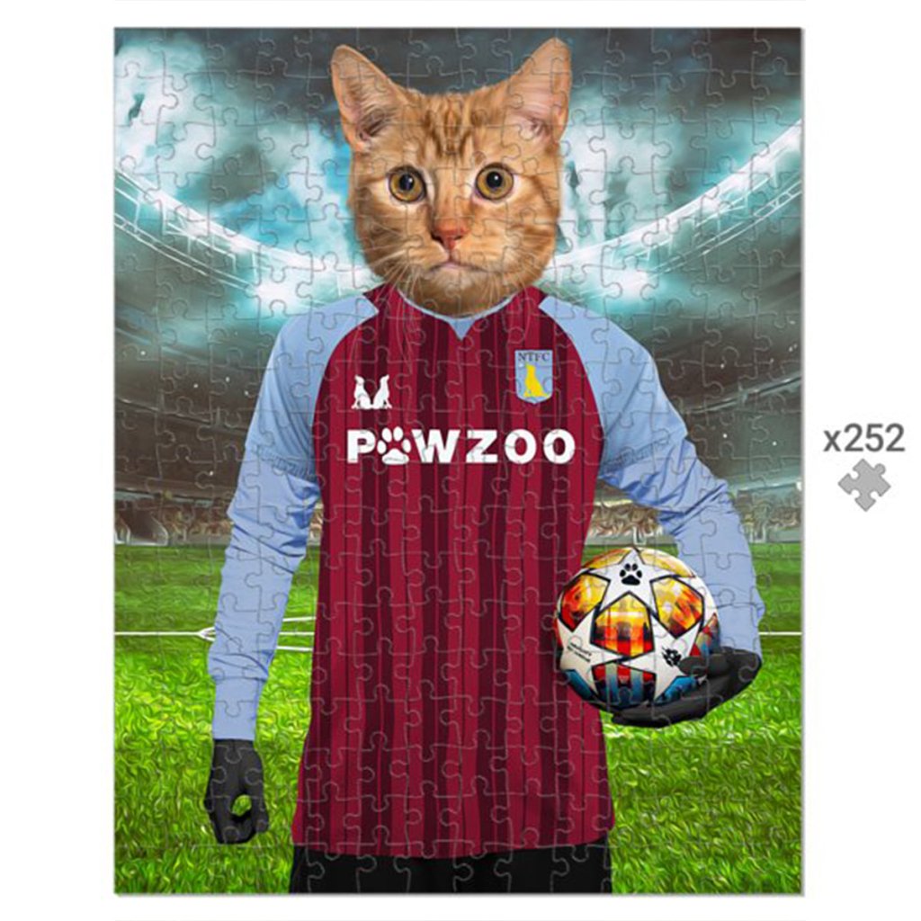 Aston Pawla Football Club: Custom Pet Puzzle - Paw & Glory - Dog Portraits - Pet Portraits