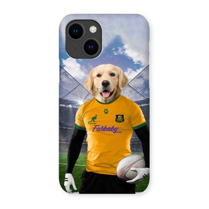 Australia Rugby Team: Custom Pet Phone Case - Paw & Glory - Dog Portraits - Pet Portraits