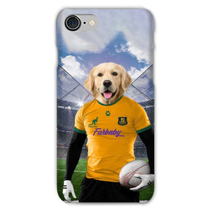 Australia Rugby Team: Custom Pet Phone Case - Paw & Glory - Dog Portraits - Pet Portraits