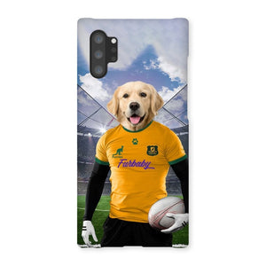 Australia Rugby Team: Custom Pet Phone Case - Paw & Glory - Dog Portraits - Pet Portraits