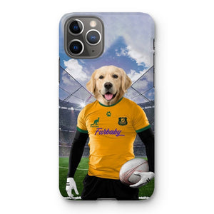 Australia Rugby Team: Custom Pet Phone Case - Paw & Glory - Dog Portraits - Pet Portraits