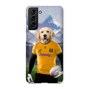 Australia Rugby Team: Custom Pet Phone Case - Paw & Glory - Dog Portraits - Pet Portraits