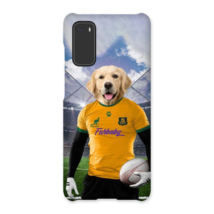 Australia Rugby Team: Custom Pet Phone Case - Paw & Glory - Dog Portraits - Pet Portraits