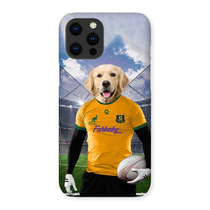 Australia Rugby Team: Custom Pet Phone Case - Paw & Glory - Dog Portraits - Pet Portraits