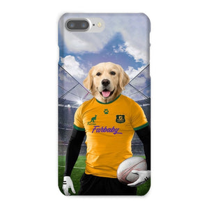 Australia Rugby Team: Custom Pet Phone Case - Paw & Glory - Dog Portraits - Pet Portraits