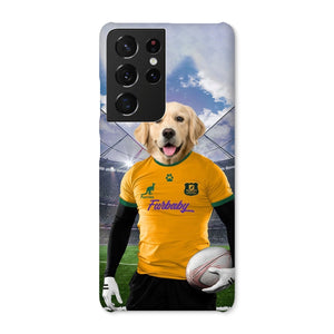 Australia Rugby Team: Custom Pet Phone Case - Paw & Glory - Dog Portraits - Pet Portraits